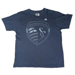 Sporting Kansas City | Adidas | Blue | Mens | Go-To Tee | XL‎